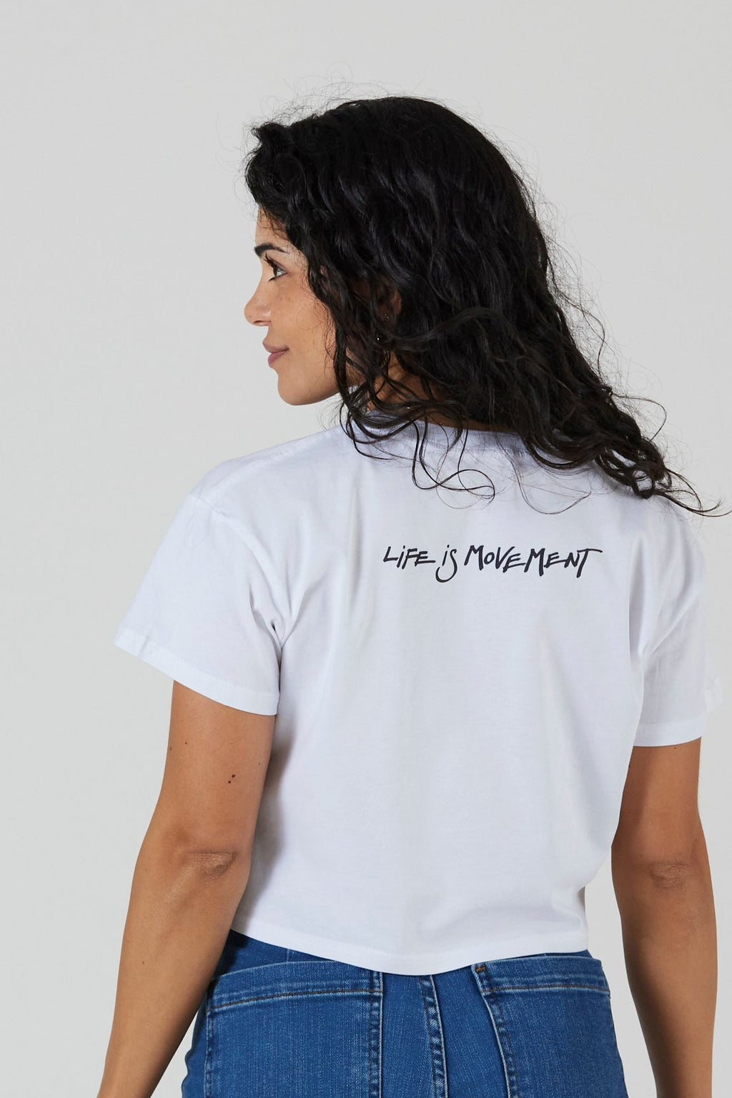 Life is Movement - Crop top